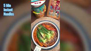 5 minuten zoete aardappelnoedels Snelle Chinese maaltijd