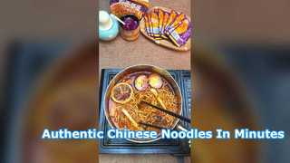 Authentieke Chinese Ingelegde Mosterd Groenen Rundvleesnoedels