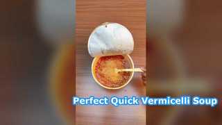 Wil je de vermicelli proeven?