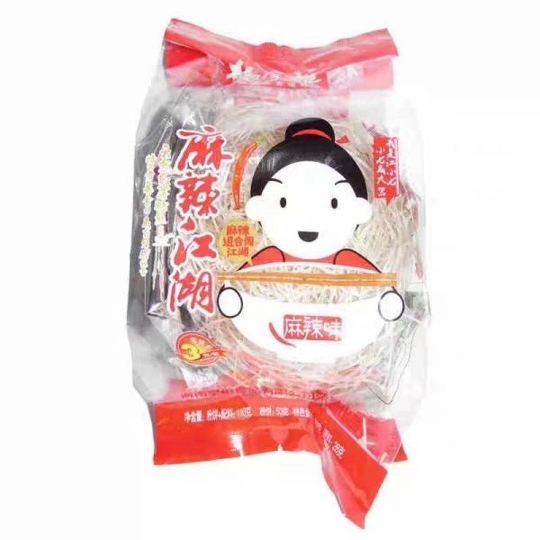De heerlijke geur van Vermicelli met pittige smaak Soep Instant Vermicelli Chinese instant noedels