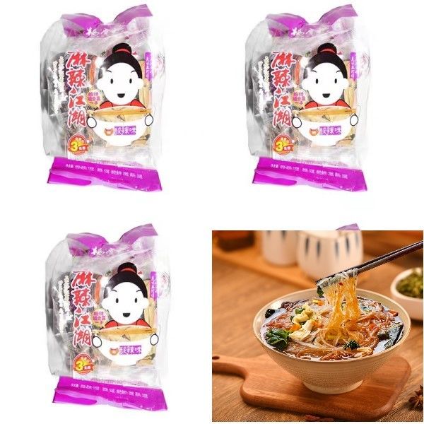 Zuur en pittig Niet-gebakken Vermicelli Instant Noodles Little Hot Spice 12 maanden houdbaarheid