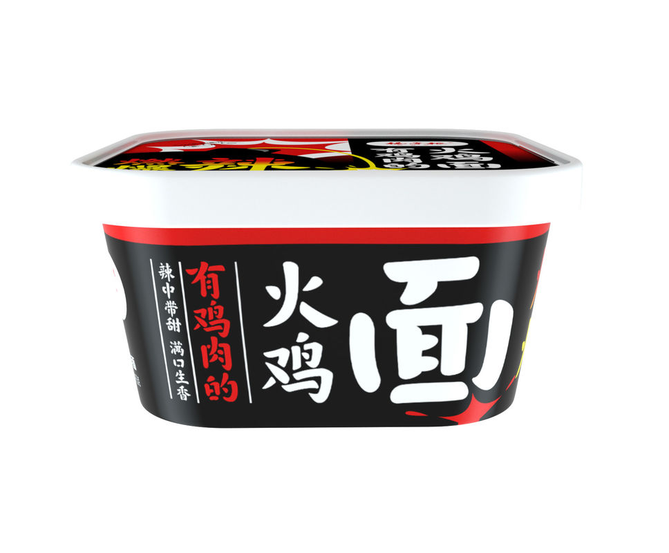 Koreaanse Instant Noodles Met Warme Kip Aroma OEM Koreaanse Kip Noodles 154g*12