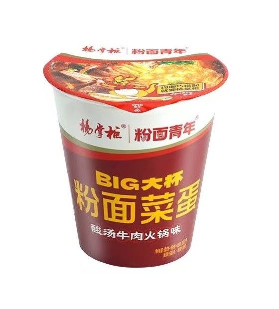 12 kopjes 152 g per zure soep rundvlees Hotpot smaak Instant Noodles met 12 maanden houdbaarheid