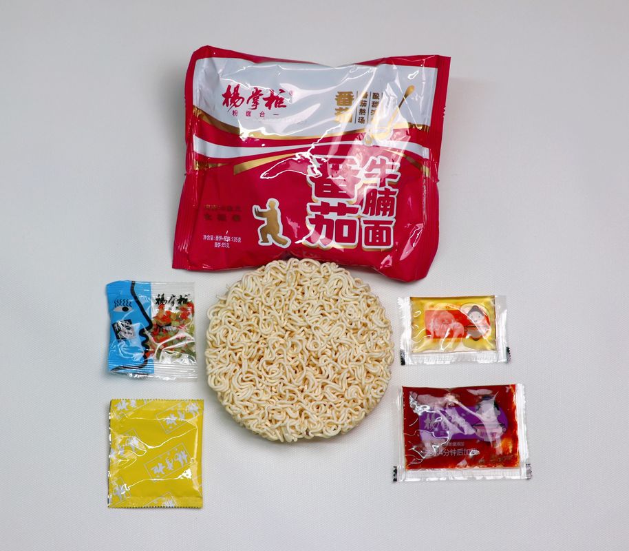 Instant Noodles 129g*24 Sauce Ingrediënten Kookmethode in kokend water Voor snelle B2B transacties