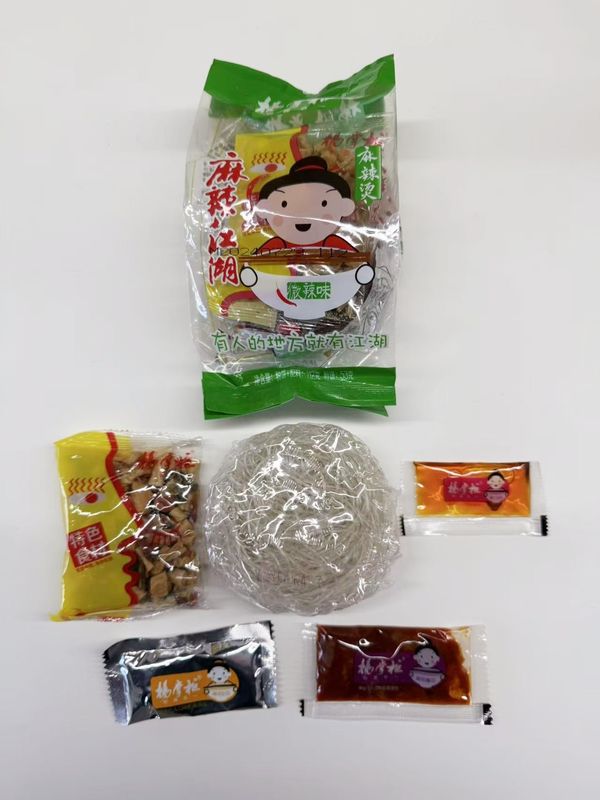 Kookmethode met kokend water Chinese zoete aardappel vermicelli voor liefhebbers van een licht pittige smaak