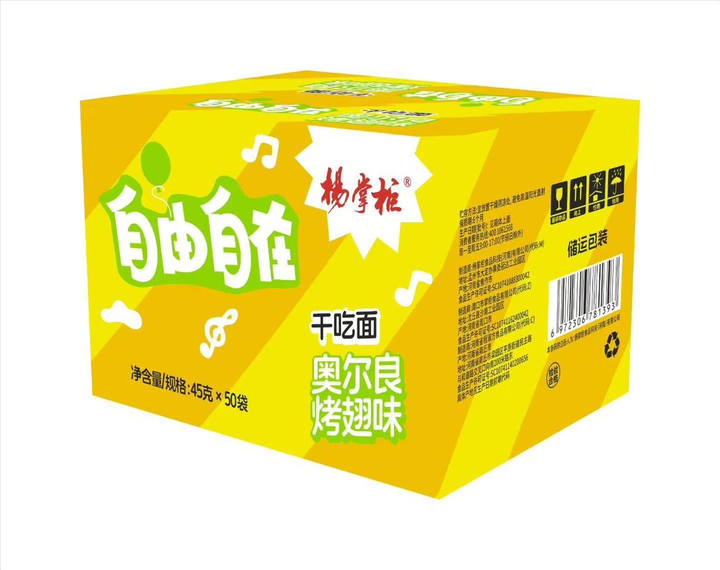 Snack Noodles en Kant-en-klaar voor een Snelle Maaltijd Oplossing - Orleans Geroosterde Vleugel Smaak