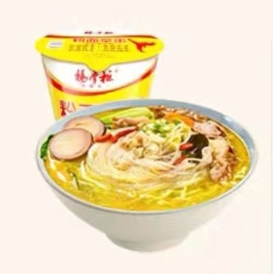 Instant Noodles en Vermicelli Combinatie Spicy Beef Aroma 183G Per Barrel