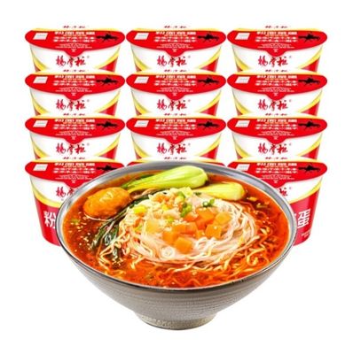 Snel / makkelijk Zuur en pittig Vermicelli Instant Noodle Soep Instant 185g Aziatische Chinese smaak
