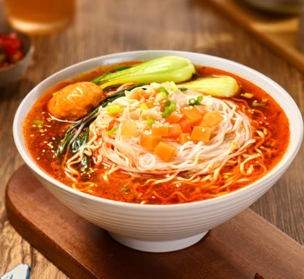 Soep Instant Rattan Peper Gekookte vis smaak Instant Noodles En Vermicelli Heerlijk 196g