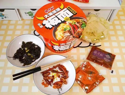 Instant Noodles Niet-gefrituurd Noodles 1 portie maat 167G voor het voordeel