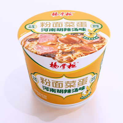 Authentieke Chinese zoete aardappelvermicelli in pittige Henan-soep met smaakvolle peper smaak 196g