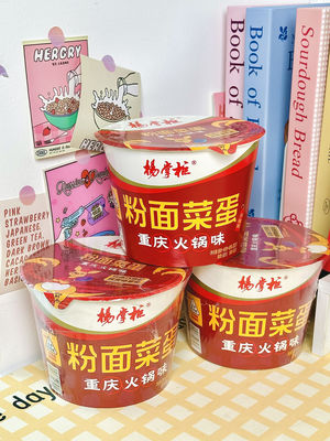 Heerlijke Cup Noodles 203g*12 Chongqing Hotpot smaak 12 maanden houdbaarheid