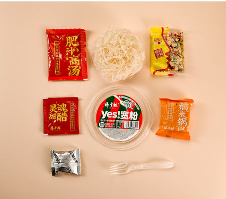 Traditionele Chinese zoete aardappel vermicelli 183g met Hong Kong stijl rijke sap smaak